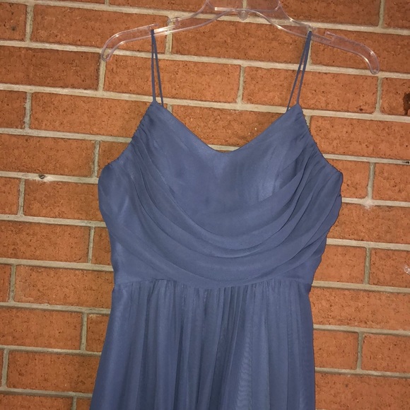 🕊WEDDINGTON WAY🕊LILA CHIFFON RUCHED BODICE DRESS - Picture 3 of 7